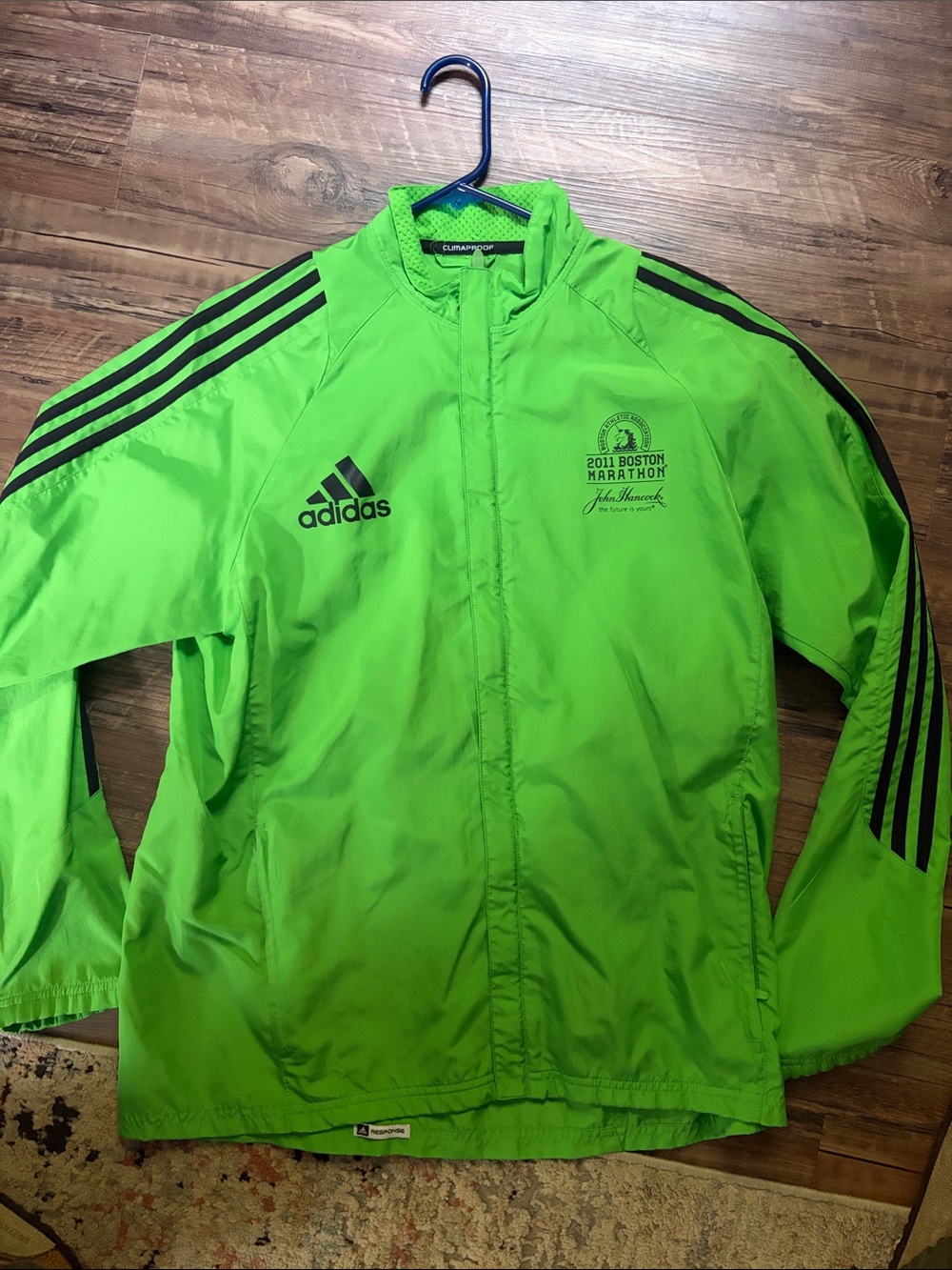 Adidas Boston Marathon Jacket 2011 Size M